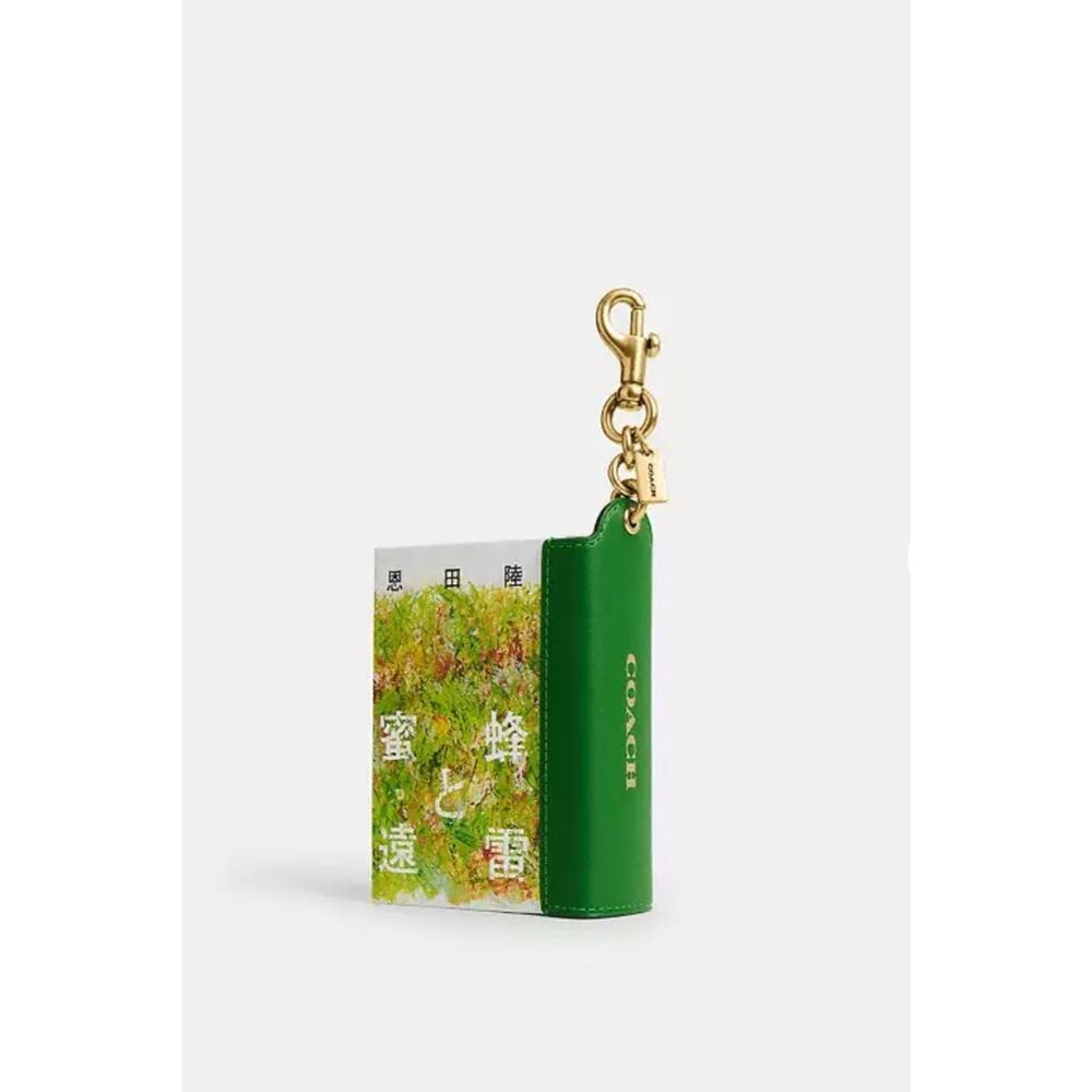 COACH Book Bag Charm Honeybees and Distant Thunder by Riku Onda CFK47 B4L38 New